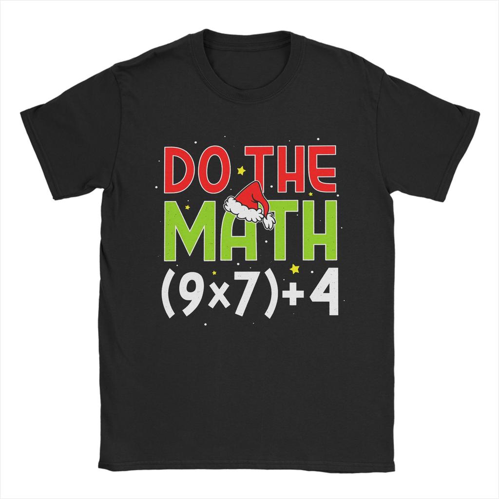 Awesome Do The Math 67 T-Shirts for Men Crewneck Cotton T Shirts Short Sleeve Tees Graphic Tops