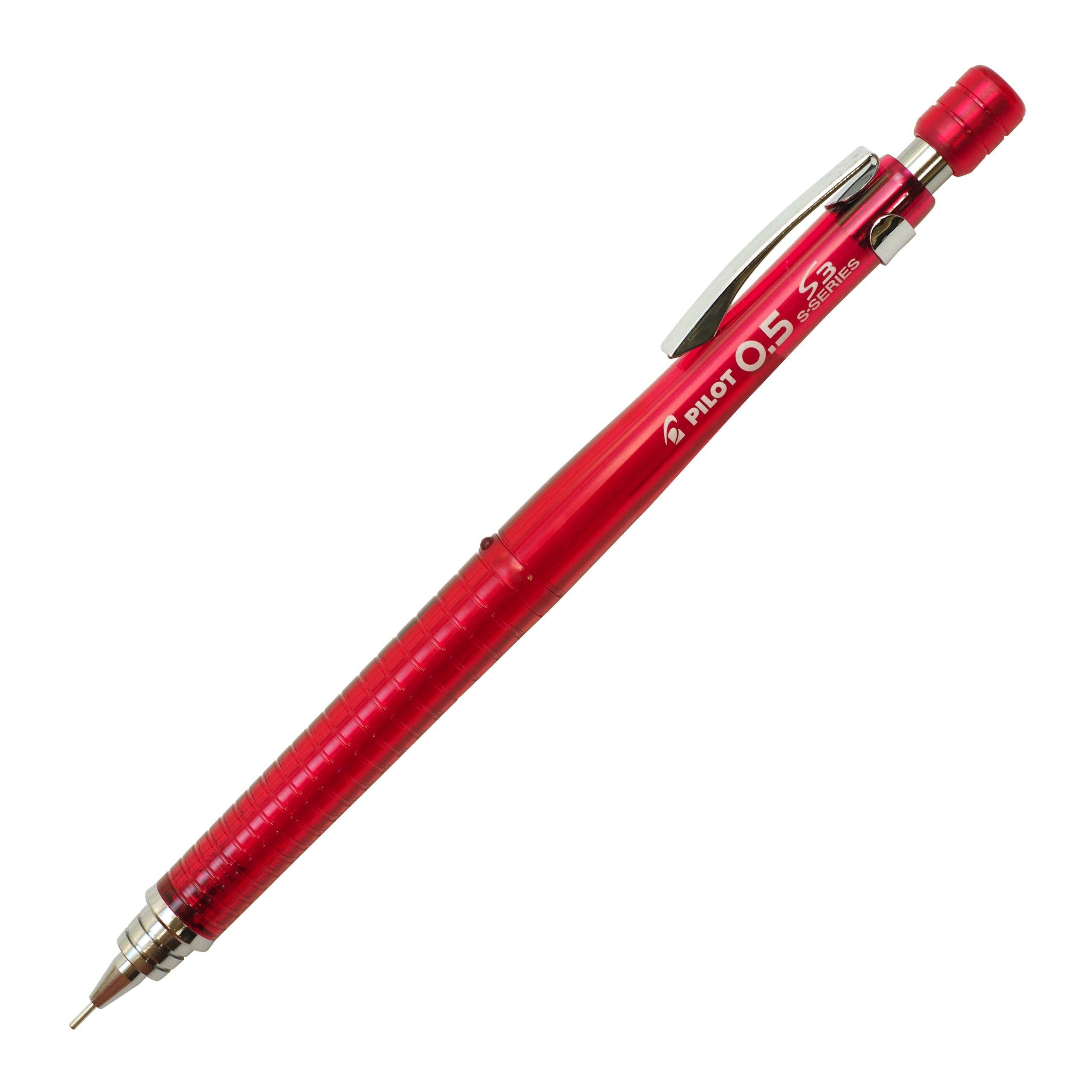 

Pilot Mechanical Pencil S3 Transparent Red (S3) 0.5mm HPS-30R-TR5
