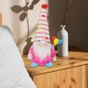 Colorful Gnomes Plush Dolls with Balloons Cake Dwarf Elf Figure Toy for Home Birthday Parties Decors for Kids and Teens