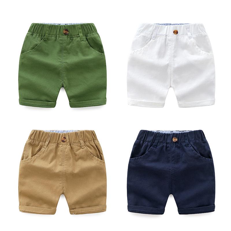 Boys' Summer Mid-Length Five-Point Pants - New Children's Collection
