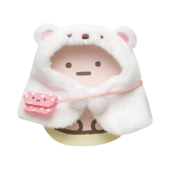Пончо San-X Okigae Sumikko (Полярный медведь) приблизительно. 100 x 90 мм Sumikko Gurashi 18 месяцев и старше