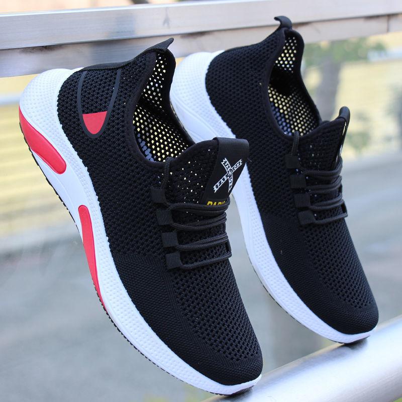 2025 Sommer Sandalen für Herren Höhlenschuhe Mesh Freizeitschuhe Atmungsaktiv Vielseitig Sportsneaker Trendige Herrenschuhe