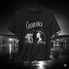 Casablanca Film T-Shirt Schwarz Klassischer Film Humphrey Bogart Tee - T871