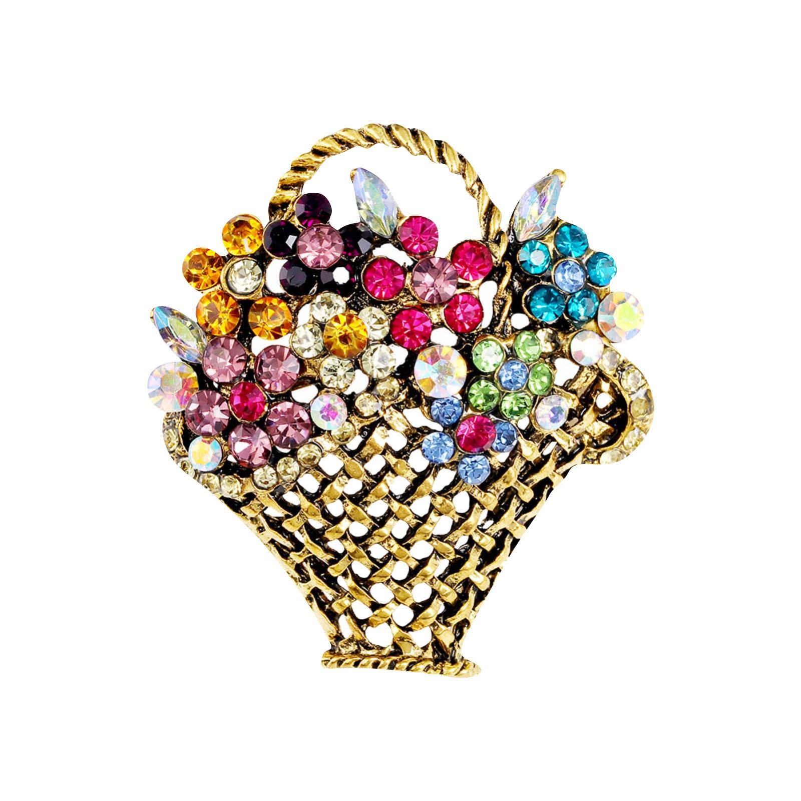 

Корейская Милая Креативная Корзина Цветов Брошь Женский Костюм Модные Аксессуары Корсаж Пальто Украшение Пальто Булавка Фиксированная Пряжка One Size жёлтый