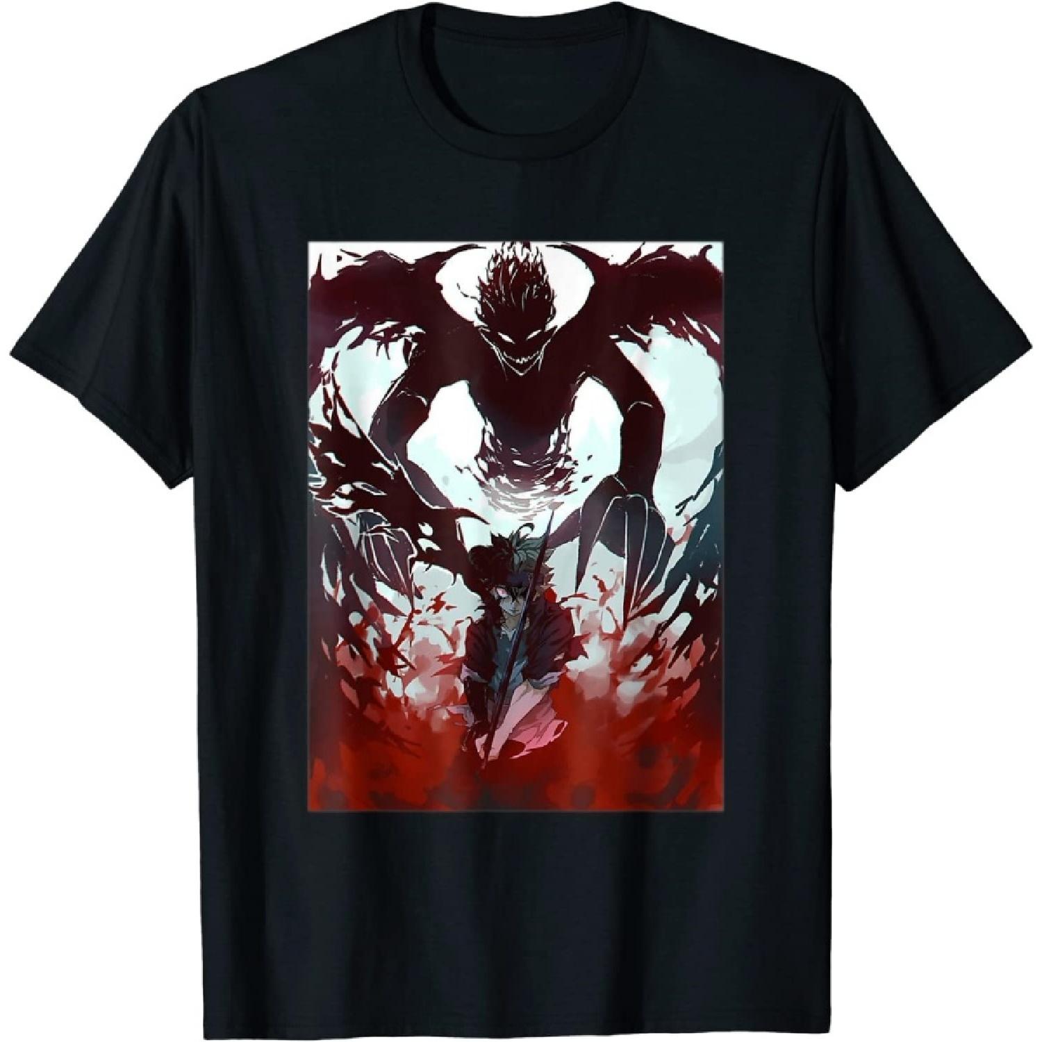 FLYEHI Brave Teenager Anime T-Shirt S