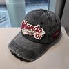 Letter Embroidery Washed Cotton Spring Summer Baseball Cap Men Women Outdoor Sports Snapback Sun Hat Hip Hop Dad Trucker Caps