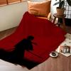 Anime R-Rurouni K-Kenshin Throw Flannel Cozy Print Blanket, Portable, Durable Machine Washable Cute Cool