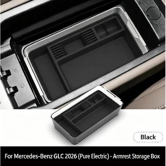 Car Central Armrest Storage Box Content