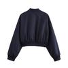 Autumn New Women's Clothing, European and American Style French Design Fashionable Versatile Baseball Jersey, Short Shoulder Width Jacket