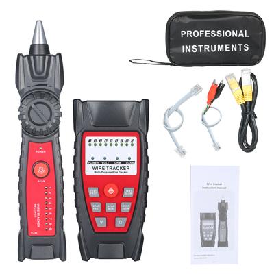 Wire Tracker Bærbar Multifunksjonell RJ11 RJ45 Kabeltester Telefon- og nettverkslinjesøker med