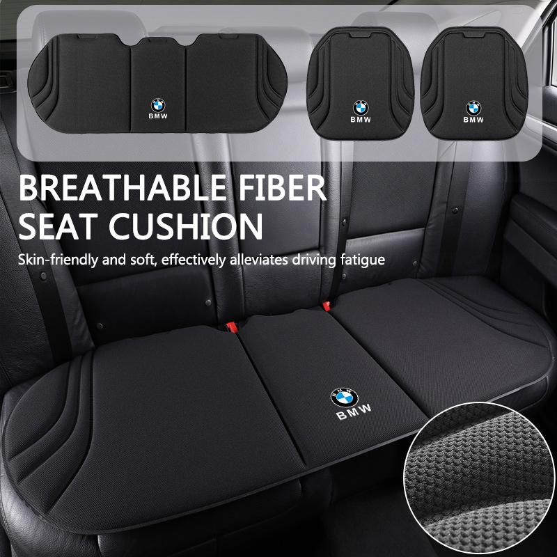 BBKY7 Car Front Rear Seat Cover Anti-Slip Breathable Protection Cushion For BMW 1 2 3 4 5 7 Series X3 X4 X5 X6 X7 F10 F20 F30 G20 G30