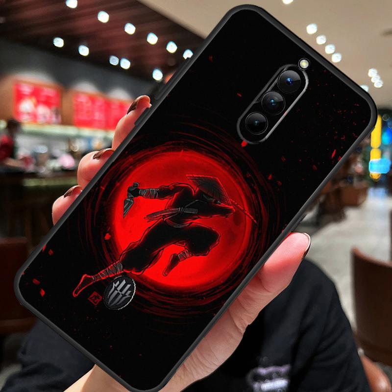 Japan Ninja Samurai Red Sun Case For ZTE Nubia Red Magic 10S 10 8 9 8S 9S 11 Pro Plus 5G 6R 6 7 6S 7S Pro 10 Air Cover