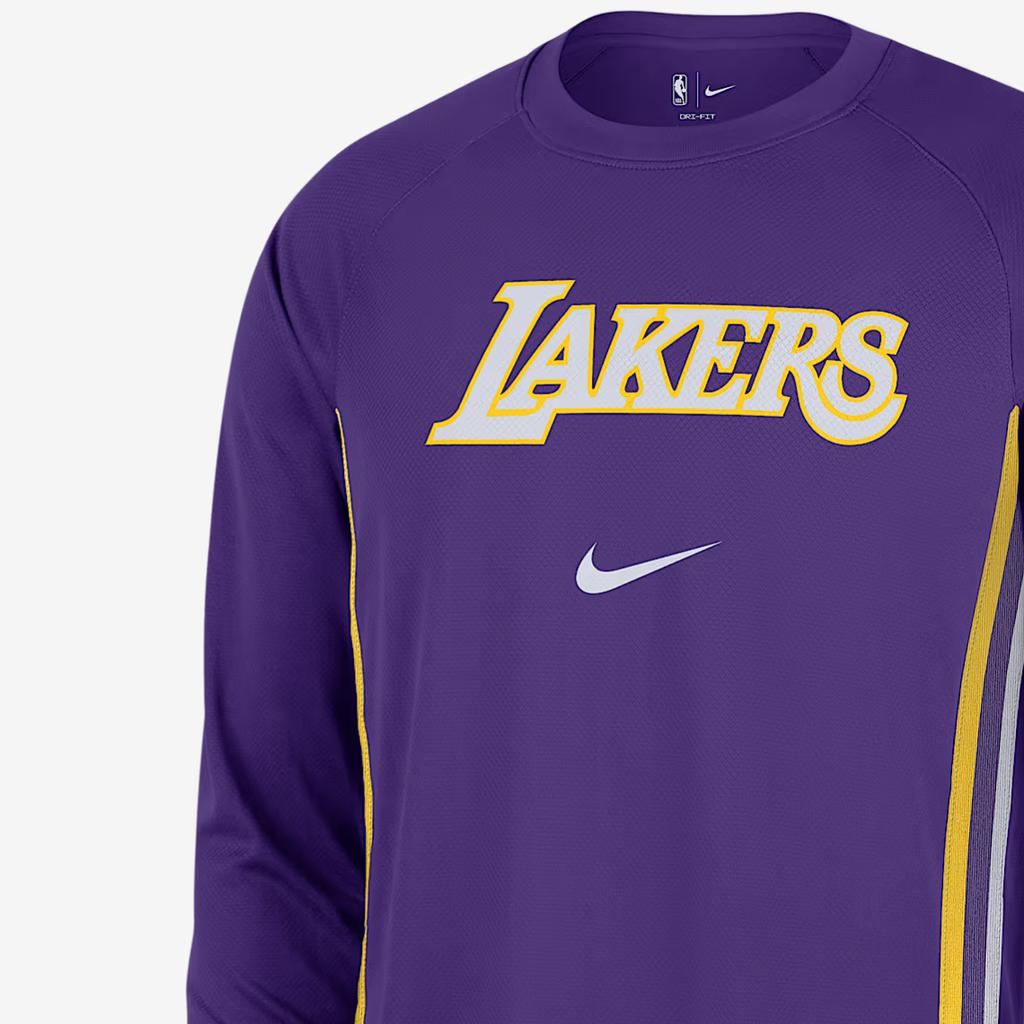 Nike Dri-Fit Los Angeles Lakers Comfortable Casual Basketball Jersey Men Jersey HM7019-504