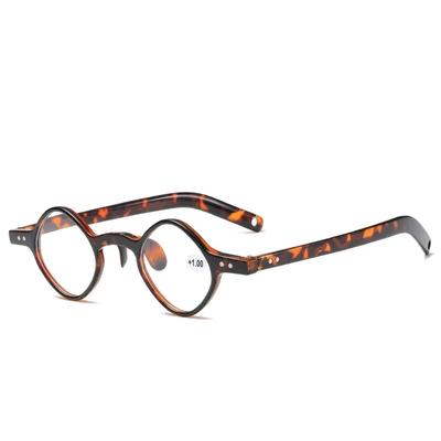 New Round Square Retro Reading Glasses Man Women Resin Clear Lens Tenacity Frame Glasses Presbyopia 1.0 1.5 2.0 Reading Glasses