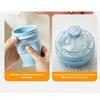 Folding Silicone Travel Cup Ice Molds Perfect for Outdoor Activity Heat Resistant and Space Saving Folding Water Bottle