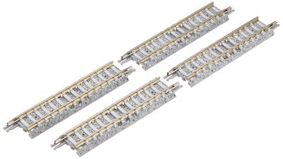 TOMIX N-Spur Gerade PC-Schiene F Set mit 4 Stück 1014 Modellbahnzubehör S70-PC