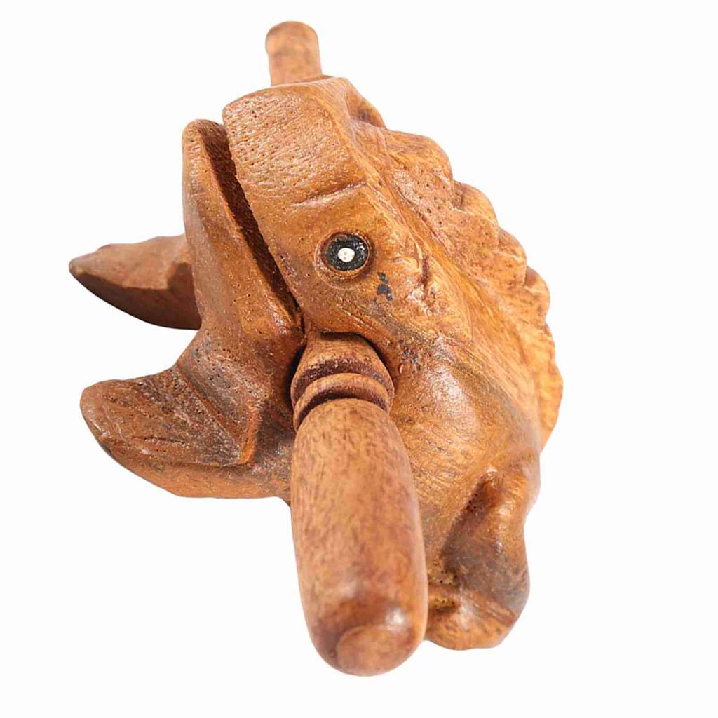 Thailand Traditional Craft Wooden     Croaking Musical Instrument   Decor #1