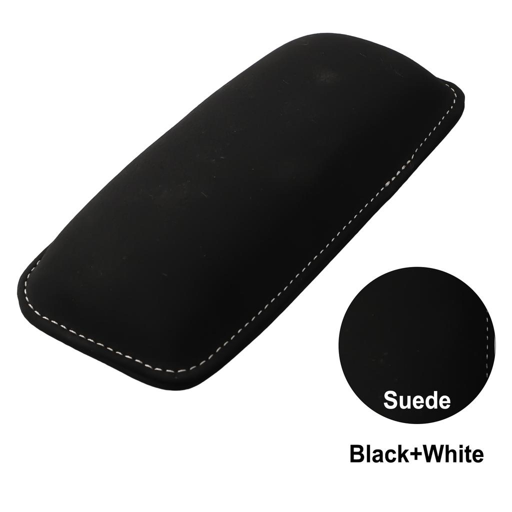 Car Knee Pad with Memory Foam Cushion for Auto Headrest Support Soft Suede Leather Leg Thigh Comfort Tool for Vehicle Use