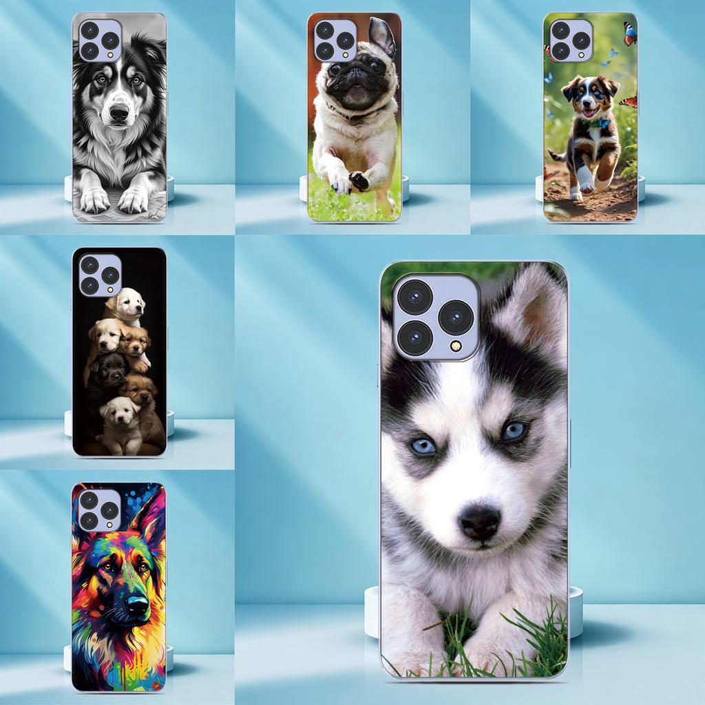 Pet Dog Pug Phone Case For Cubot A40 X100 A20 A10 Max 5 3 P80 P50 X70 X50 Note 60 50 21 J7 Power Custom Picture Back Cover