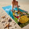 Yogi Bear Show Fashion Beach Towel: Ideal for Summer Adventures Soft, absorbent and quick drying suitable for swimming and bathing