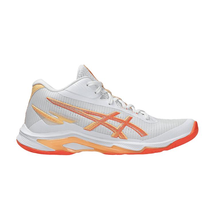 

ASICS Netburner Ballistic FF MT 4 White Vivid Coral Women Sneakers 1052A084-101 37