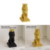 Nordic Lucky Lion Ornament With Resin Material For Living Room And Office