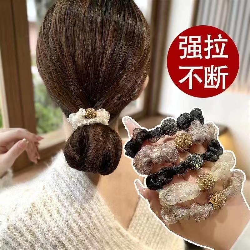 

Шпильки для волосся у формі тонкого кишечника, покриті шкірою, Популярний та модний аксесуар, Ретро-шпильки. One Size