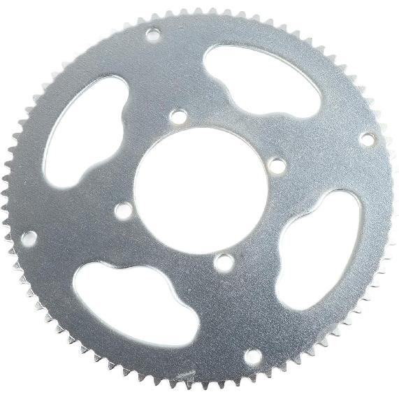 Keenso 25H 80T Rear Sprocket, High Strength Steel 54mm Rear Sprocket for 47cc 49cc Dirt ATV Quad Minimoto Motorcycle
