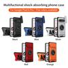 Slide Camera Cover Compatible for Google Pixel 6 Pro Case With Built-in Ring Stand and Folding Stand