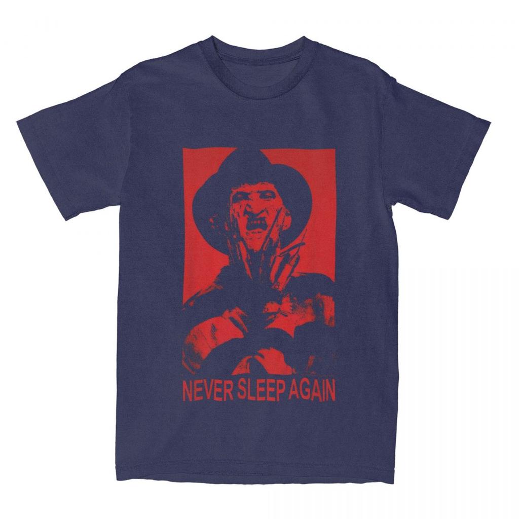 Elm Street Nightmare T-Shirt F-Freddy K-Kruger Hipster T-Shirts Short Sleeves Awesome Tshirt Summer Cotton O-Neck Clothes