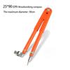 Portable Woodworking Compass Compass Pencil Compass for Geometry Drawing Draft