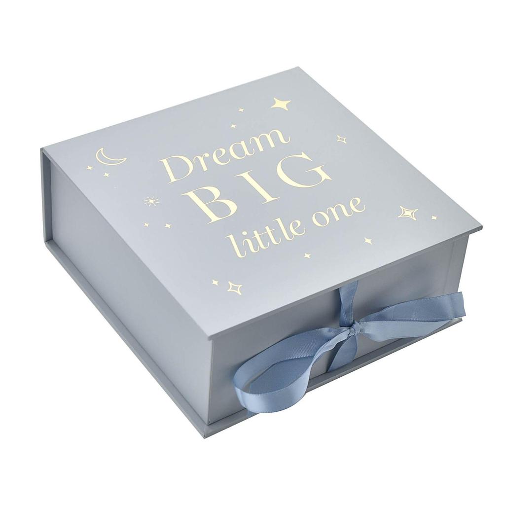 Bambino Keepsake Box Dream Big Blue