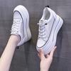 Women's Inner Height Off White Shoes New Breathable Women Shoes Anti Slip Wear-resistant Platform Sneakers Zapatillas De Mujer