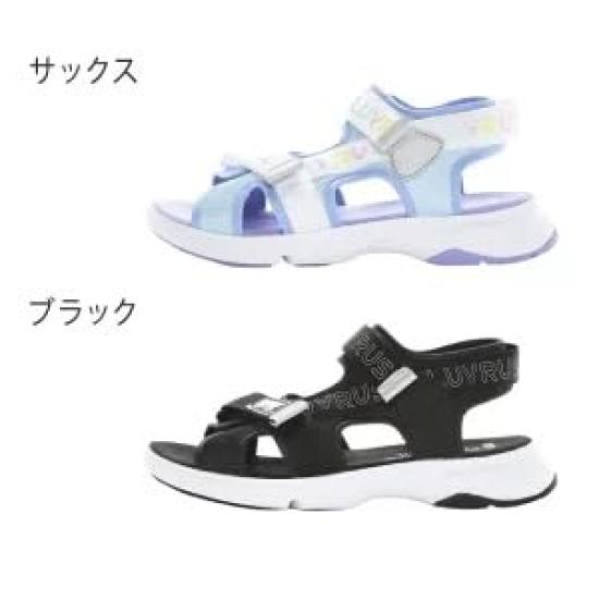 Sandals LV1220 Girls Black cm 2E [Superstar] 22.0