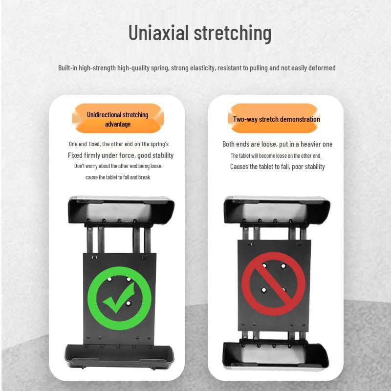 Anti-Shake Universal Tablet Bracket, 7-10 Inch, Full-Wrap, Thickened, Three-Proof with Ball Head
