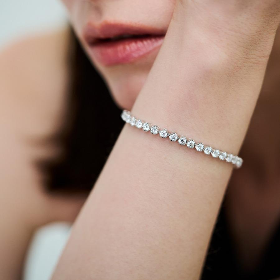 Liersi Tennis 3.0 Part 1 Moissanite Bracelet