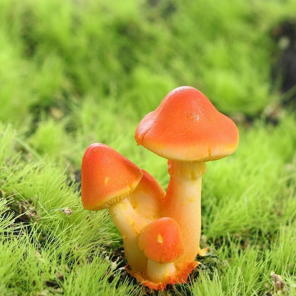 Resin Crafts Simulation Mushroom Realistic Mushroom Figurines High-quality Mushroom Sculpture