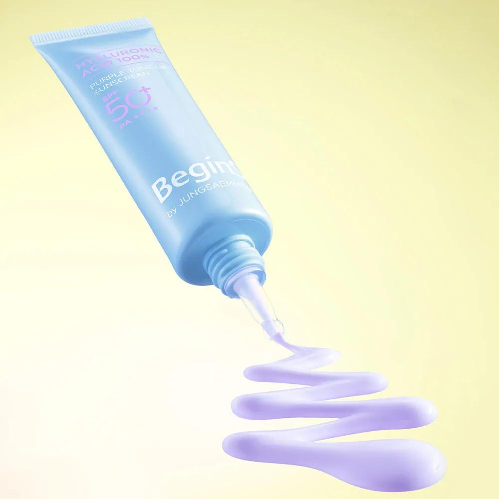BEGINS By JUNGSAEMMOOL Hyaluronic Acid Purple Tone Up Sunscreen 50ml