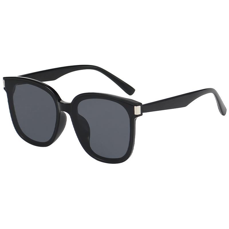 Big Frame Trendy Sunglasses Women Street Snap Summer Outdoor Protection Sun