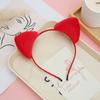 Cat Ears Furry Headbands for Women and Girls, Makeup of Party Decoration, Daily Wearing, Cute