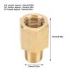 Oil Temp Adapter, Oil Pressure Temp Gauge Adapter, 1Celsius8 NPT to 1Celsius8 BSPT Oil Pressure Fitting,   Oil Pressure Gauge, automotive engi