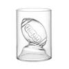 Golf Rugby Sklenice na víno Dvoustěnná izolovaná sklenice na whiskey pro destiláty Ledovou kávu Bezolovnatá Novinka Sportovní dárek pro milovníky golfu