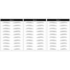 3Pcs 6D Lasting Natural Bionic Eyebrow Tattoo Eye Makeup Water Transfer Sticker