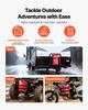 Metal Fuel Container, 20 L, Fuel Jerry Can with Spout and Comfort Handle, 6 L/min Max Flow Rate, Leakproof & Corrosion-resistant Metal Gas Tank Most