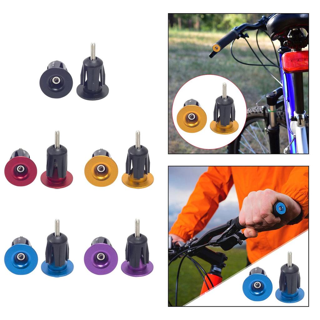 Bicycle Handlebar End Plugs Kit for Comfort