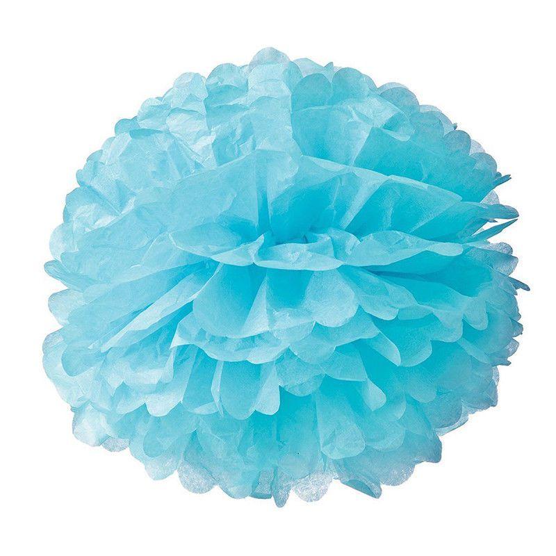 9pcs 8 10 Tissue Paper Pom Poms Ball Wedding Birthday Party Baby Decor Room