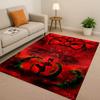 3D Cartoon H-Hazbin Hotel Angel Dust Alastor Living Room Non-Slip Area Rug Soft Carpet for Bedroom Sofa ,Easy Clean Home Doormat