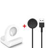 Schreibtisch-Dock-Ladegerät-Adapter für Google Pixel Watch 3 41mm 45mm / Watch 2 Silikon Rutschfester Lade-Dock-Ständer Halter