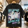The Summer Hikaru Died Washed T Shirt Male  Vintage Cotton T Shirts Summer Crewneck Hip Hop Tees Design Big Size Clothing