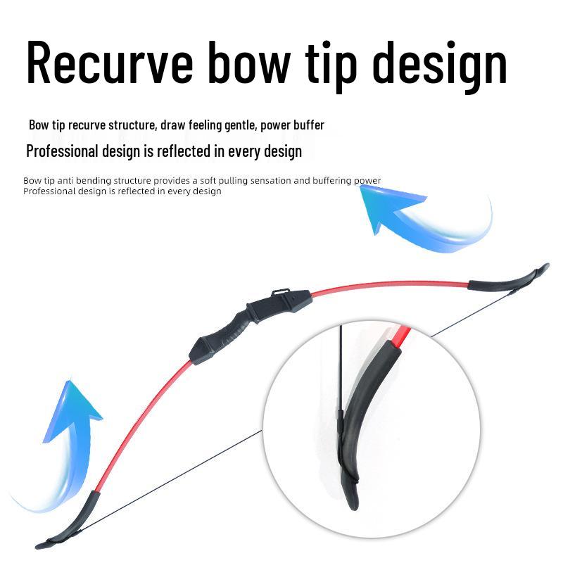 Kids' Recurve Bow Set with Suction Cup Arrows for Parent-Child Outdoor Fun